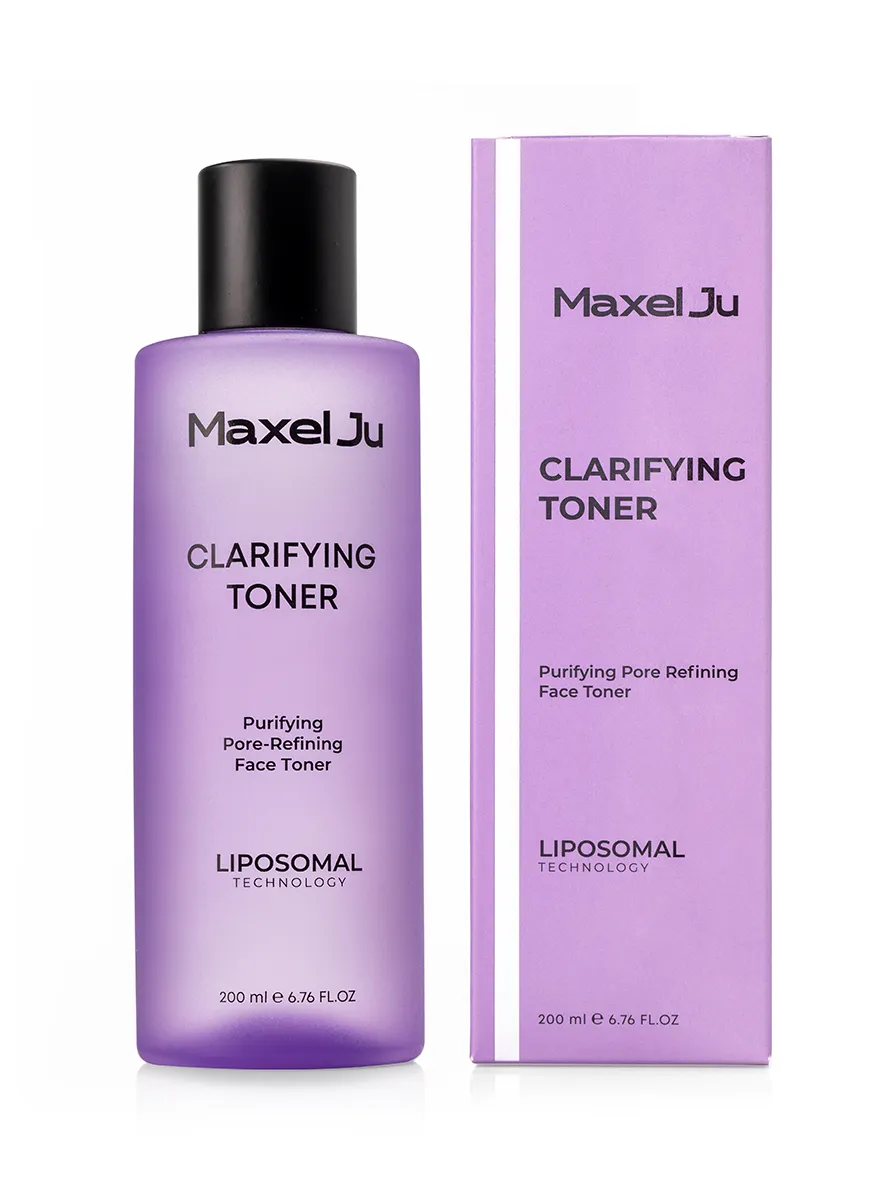 Maxel JU Clarifying Toner with packaging