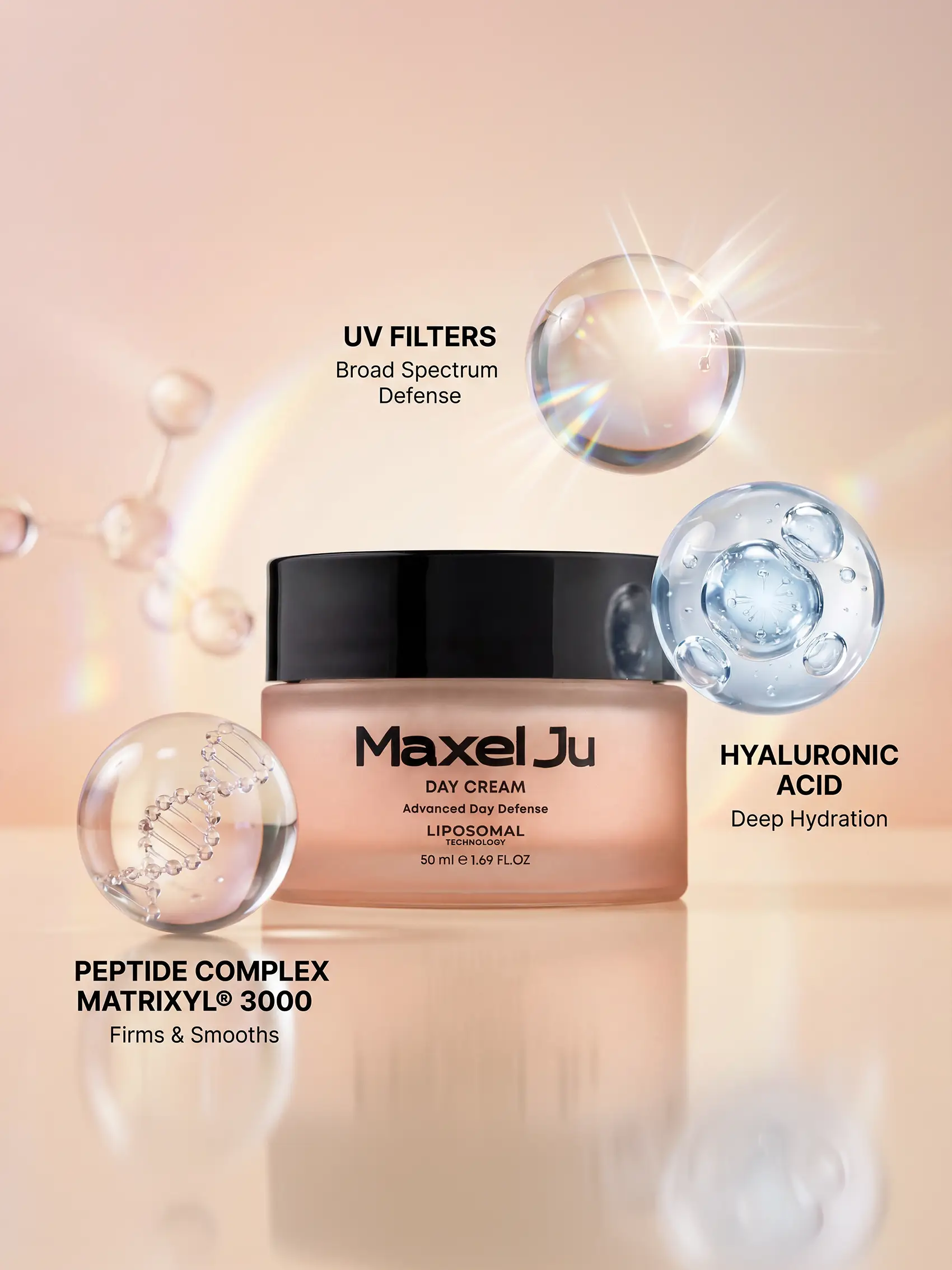 Maxel JU Day Cream ingredients detail