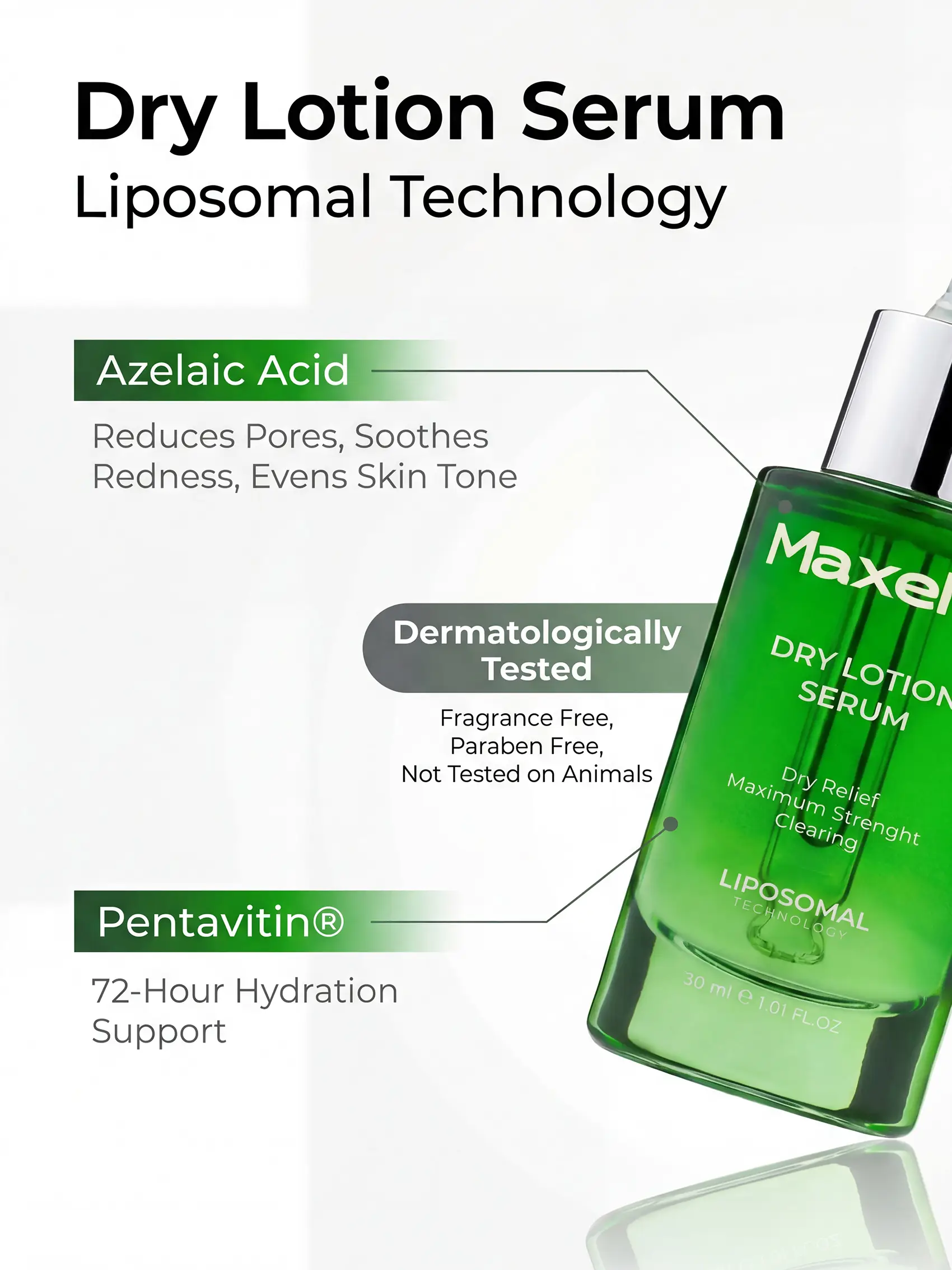 Maxel JU Drying Lotion benefits