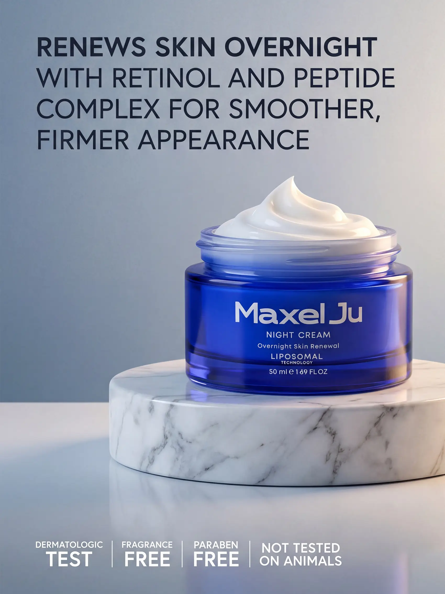 Maxel JU Night Cream ingredients detail