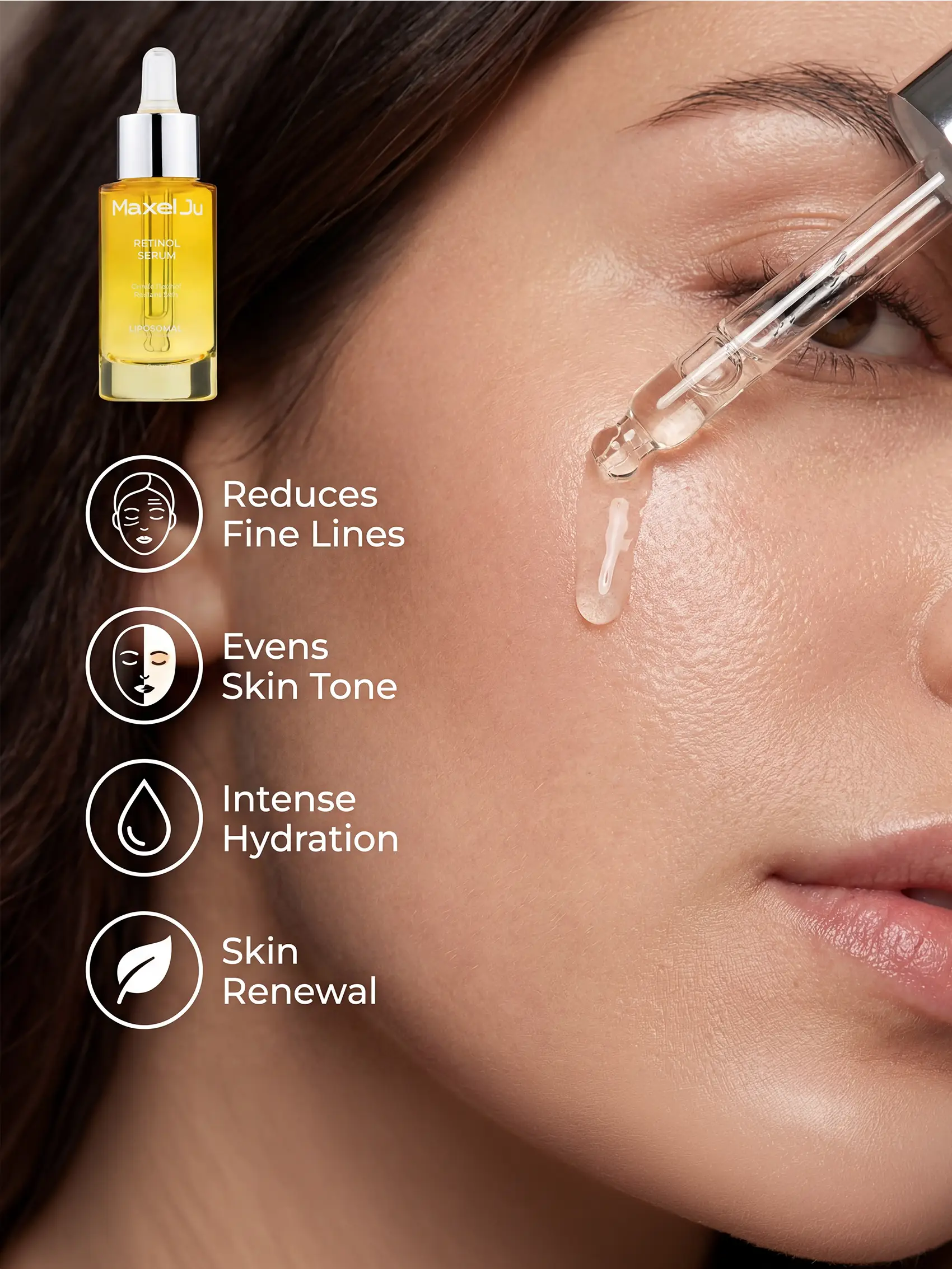 Maxel JU Retinol Serum benefits